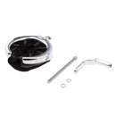Chrome Motorcycle ATV Bike Cup Holder Bicycle Handlebar Drink Cup Holder