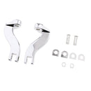 Chrome Passenger Foot Peg Mounts Brackets For Harley Touring 1993-2015