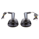 Motorcycle Rear View Mirrors LED Turn Signals For Harley VRSCF V-Rod 2009 2010 2011 2012 2013 2014 2015 2016