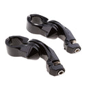 1 1/4" Adjustable Highway Short Angled Foot Peg Mount Kit For Harley Touring