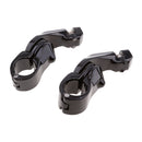1 1/4" Adjustable Highway Short Angled Foot Peg Mount Kit For Harley Touring