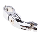 1" 32mm Chrome Highway Short Angled Foot Peg Mount Kit For Harley Touring