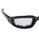 Motorcycle Riding Glasses Comfortable Vented Foam Padding on the Entire Inside of the Glasses Plus Anti Fog Lenses