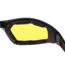 Motorcycle Riding Glasses Comfortable Vented Foam Padding on the Entire Inside of the Glasses Plus Anti Fog Lenses