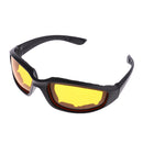 Motorcycle Riding Glasses Comfortable Vented Foam Padding on the Entire Inside of the Glasses Plus Anti Fog Lenses