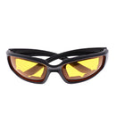 Motorcycle Riding Glasses Comfortable Vented Foam Padding on the Entire Inside of the Glasses Plus Anti Fog Lenses