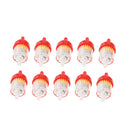Universal Motorcycle Scooter Car Inline 6mm Clear Fuel Filter Red X10
