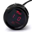 2'' 52mm Digital Red LED Oil Pressure Gauge With Sensor Auto Car Motorcycle