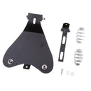 Metal Solo Seat Baseplate Black Bracket for Universal Motorcycles