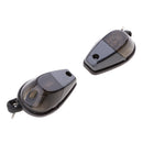 PAIR of Smoke Flush Mount Motorcycle Turn Signals Blinker Lights For Universal Sportbikes