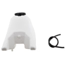 White Motorcycle Fuel Gas Tank with Tap for Yamaha PW 50 PW50 Pit Dirt Bike