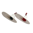 Pair of Boat Marine Nylon Flush Mount Red Green Bow Side Navigation Lights