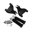 2x Passenger Rear Foot Pegs Mount For Harley 883 1200 XL Sporster 2004-2013