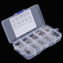 200x Stainless Steel Head Socket Hex Set Grub Screw Assorted Cup Point Kit