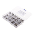 500 Pieces M3 M4 M5 Stainless Steel Hex Socket Head Cap Screws and Nuts Kit New