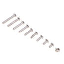 340Pcs M3 Stainless Steel Hex Socket Cap Button Head Screws Bolt Nut Kit