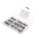 M3 M4 M5 M6 M8 M10 M12 DIN985 Stainless Steel Nylon Insert Hex Lock Nut Kit