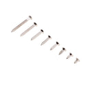 800pcs M2 4-20mm Carbon Steel Cross Flat Head Self Tapping Screws
