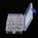 720pcs M3 4/6/8/10/12 Alloy Steel Flat Head Hex Socket Screws with Box
