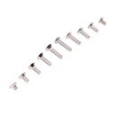 720pcs M3 4/6/8/10/12 Alloy Steel Flat Head Hex Socket Screws with Box