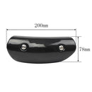 Motorcycle Exhaust Muffler Cover Carbon Fiber Protector Heat Shield Covers