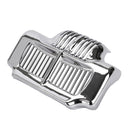 Oil Cooler Cover Case For Harley Touring Street Glide 2011-2015 Silver