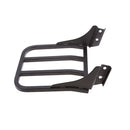 Black Sissy Bar Backrest Luggage Rack For Harley Sportster XL883 1200 04-17