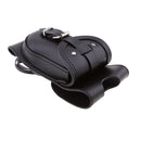 Leather Tank Cover Panel Pad Bib Bra W/Pouch For Harley SPORTSTER XL883 1200