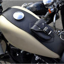 Leather Tank Cover Panel Pad Bib Bra W/Pouch For Harley SPORTSTER XL883 1200