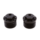 PAIR Motorcycle Anodized Fork Tube Cap Bolt For Harley Sportster XL1200 883 Black