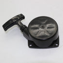 Handle Recoil Pull Start Starter Replacement for IE40F-3Z Models - Black Plastic
