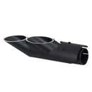 Motorcycle Aluminum Exhaust Pipe Muffler Silencer Black For Yamaha R6 2006-2015