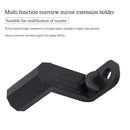 Universal black Phone GPS Handle Bar USB Charger Holder for Motorcycle Bike