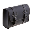 Motorcycle Tool Bag Saddle Bag PU Leather Storage Pouch For Harley
