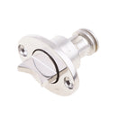 Stainless Steel Garboard Drain Plug for Boats - Fits 1 Inch Diameter Hole