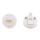 2pcs Practical Marine Boat 2" Lock Flush Mount Pull Latch Hatch Lift w/ Key