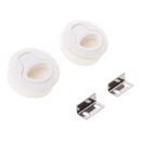 2pcs Practical Marine Boat 2" Lock Flush Mount Pull Latch Hatch Lift w/ Key