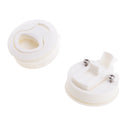 2pcs Practical Marine Boat 2" Lock Flush Mount Pull Latch Hatch Lift w/ Key