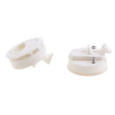 2pcs Practical Marine Boat 2" Lock Flush Mount Pull Latch Hatch Lift w/ Key