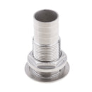 1" Stainless Steel Thru Hull Fitting for Boat Marine Replacement Silver