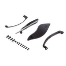 Upper Outer Fairing Side Wings Air Deflectors for Harley Touring 2014 2015 2016 2017