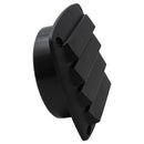 4 Inch Louvered Vents Style Boat Marine Hull Air Vent Grill Cover - Black