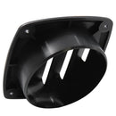 4 Inch Louvered Vents Style Boat Marine Hull Air Vent Grill Cover - Black