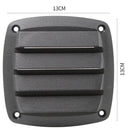 4 Inch Louvered Vents Style Boat Marine Hull Air Vent Grill Cover - Black