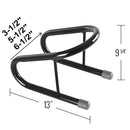 5.5inch Motorcycle Removable Wheel Chock Nest Tire Trailer Holder