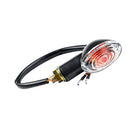 Universal Retro Motorbike Scooter Tail Light Turn Signal Blinker Amber Indicator Light
