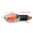Universal Retro Motorbike Scooter Tail Light Turn Signal Blinker Amber Indicator Light