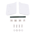 Black LED Light Spoiler Kit Fits For Harley King Razor Chopped Tour Paks Touring 1993-2013