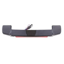 Black LED Light Spoiler Kit Fits For Harley King Razor Chopped Tour Paks Touring 1993-2013