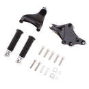 Rear Passenger Foot Peg Pedal Mount For Harley 883 1200 XL 2014-2016-Black
